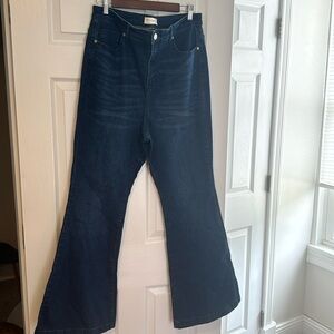 Flare jeans from eloquii
